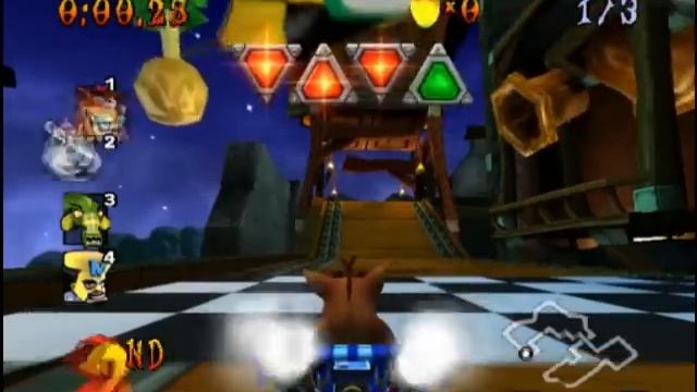 Crash Nitro Kart (PS2 Gameplay) смотреть онлайн