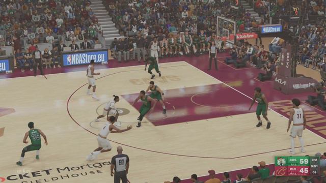NBA 2K23 Boston Celtics vs Cleveland Cavaliers смотреть онлайн