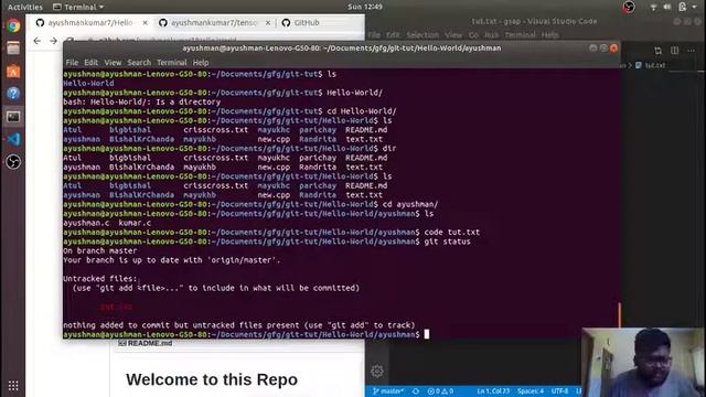 GIT & GITHUB | UPLOAD YOUR FIRST FILE ;) | смотреть онлайн