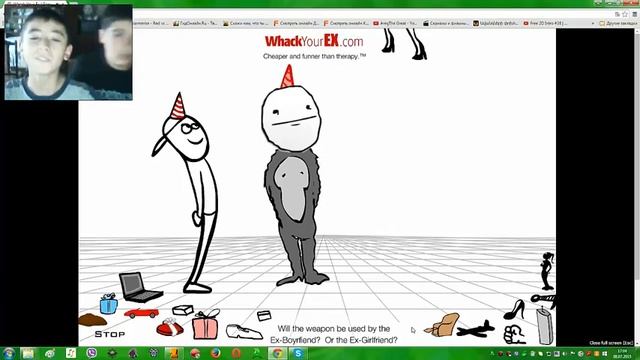 Играем в Whack Your Ex с Гаго и Само смотреть онлайн