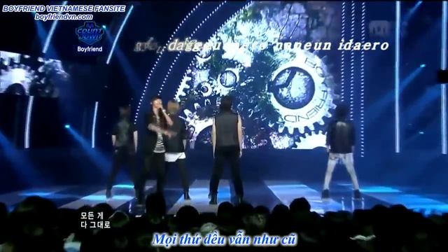 [BFVN Vietsub] [M! Countdown] 110818 Boyfriend - You & I смотреть онлайн