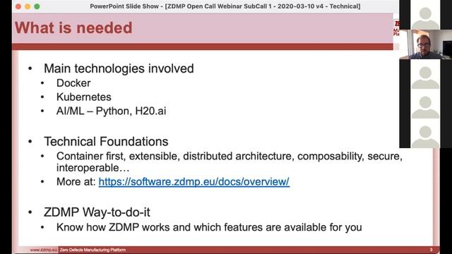 ZDMP Open Call 1 Webinar 1 Recording смотреть онлайн