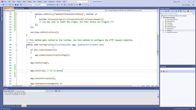 Enable CORS (Cross-Origin-Resource-Sharing) on ASP.NET Core 3 RESTful API or MVC Website 6 Min Vide смотреть онлайн