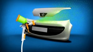 Развивающие машинки - Мультик про машинки – Винтик ремонтирует машинку в гараже после аварии