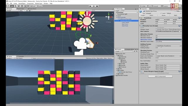 Gravity Gun for Unity Software - Tutorial смотреть онлайн