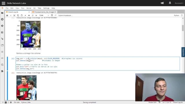 DETECCION DE BORDES(Método Canny) Y CREACION DE HISTOGRAMAS EN PYTHON | Visión Artificial en Python смотреть онлайн