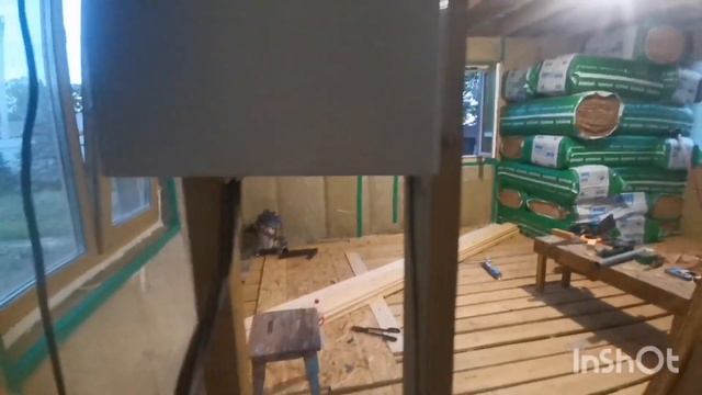 каркасный дом 6х6 2 этажа своими руками.