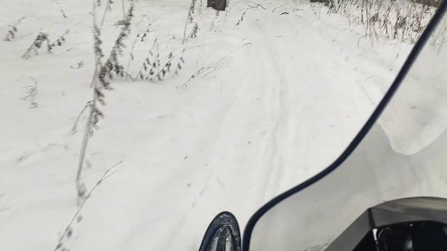 Снегоход Sharmax SN-650 Max Pro в полях. смотреть онлайн