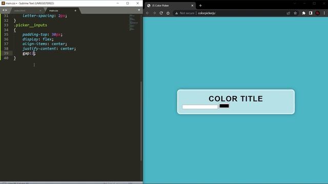 JS Color Picker смотреть онлайн