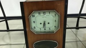 Часы с боем настенные Советские Янтарь