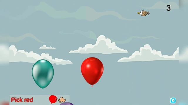 LizzyB Autism Learning Tools- Game 4 "Pop Ballons by Colours" смотреть онлайн