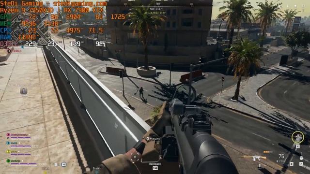 R9 7950X3D: COD Warzone 2.0 with Radeon RX 7900 XTX смотреть онлайн