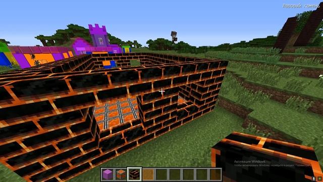 ДЕВУШКА ПОСТРОИЛА ДОМ ИЗ ЛАВЫ В МАЙНКРАФТ | НУБИК В MINECRAFT смотреть онлайн
