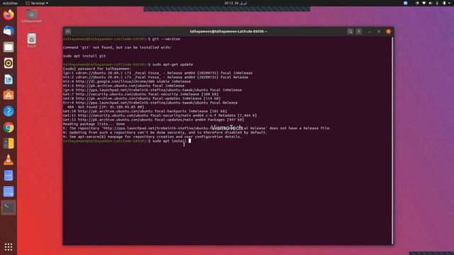 Install git in Ubuntu | Install git in Linux | In Hindi смотреть онлайн