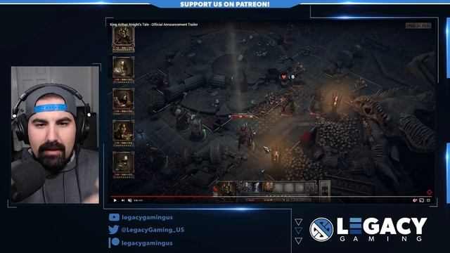 King Arthur - A Knight's Tale | A Dark Twist On High Fantasy Turn Based Combat смотреть онлайн
