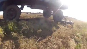 Видео с нашлемной камеры солдата АТО под обстрелом на границе