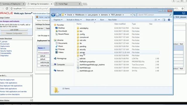 Weblogic Deployment смотреть онлайн