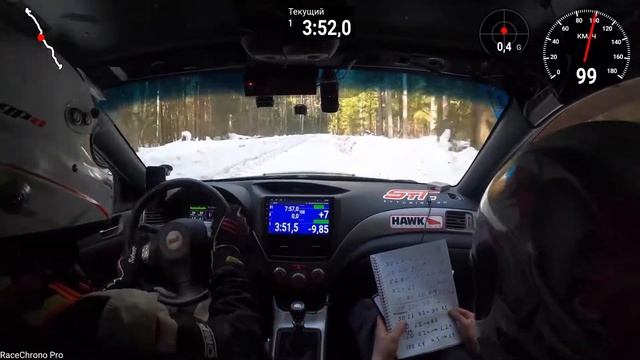 Онборд ралли Золотые ворота - Февраль 2022 СУ-1