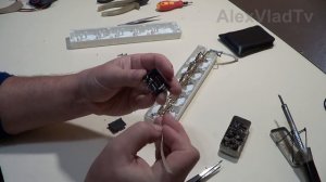 Сетевой фильтр, ремонт кнопки