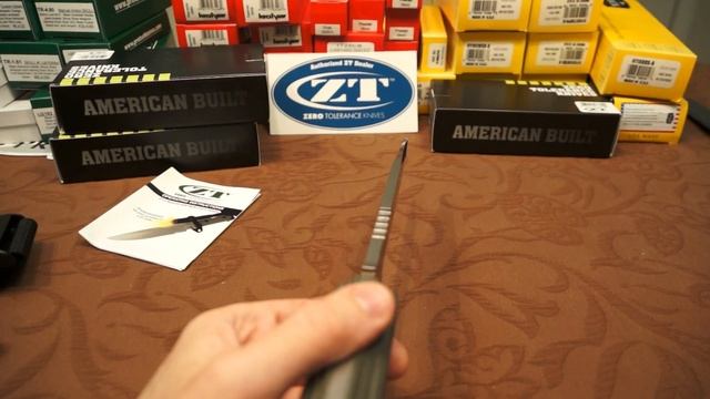 Нож Zero Tolerance ZT-9 смотреть онлайн