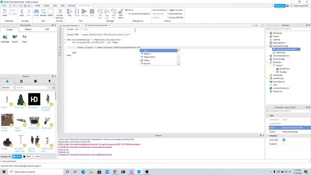HOW TO MAKE A ROBUX SHOP UI IN ROBLOX STUDIO смотреть онлайн