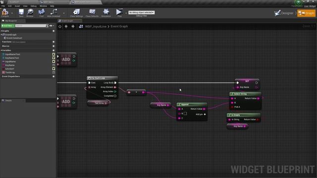 Вывод клавиш управления в игре / Уроки по Unreal Engine 4 на русском смотреть онлайн