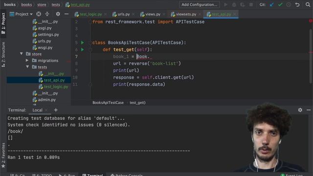 Бекенд на Django, Урок 2: Unit Tests смотреть онлайн