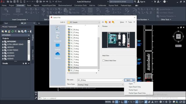 6. Opening Drawing File with only the selected layers in AutoCAD Electrical смотреть онлайн