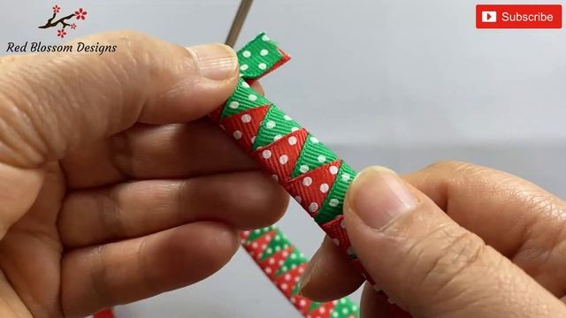 ? How to Make a Braided Headband with Ribbon - Plait Ribbon Hairband Christmas / Birthday Gift смотреть онлайн