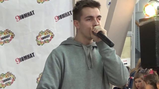 Битбокс (Beatbox) - Дмитрий Кириченко. Выступление на фестивале "Кубок 9 комнат-2016" смотреть онлайн