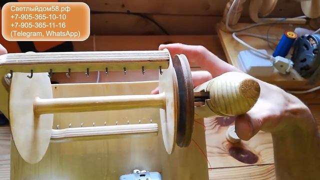 4к. Домашняя прялка Матрена. Инструкция: регулировка скорости, съём катушки. Краткий обзор прялки № смотреть онлайн