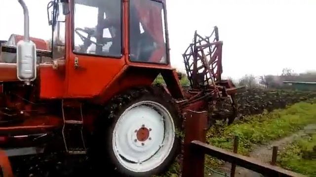 вспашка дачи на т-25 смотреть онлайн