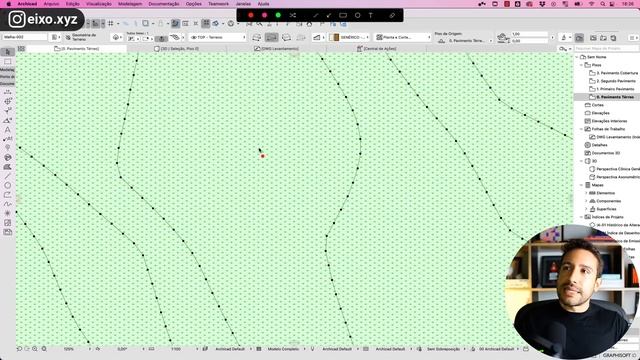 TERRENOS NO ARCHICAD A PARTIR DE UM DWG: LOTE, RUA, CALÇADA, MEIO-FIO смотреть онлайн