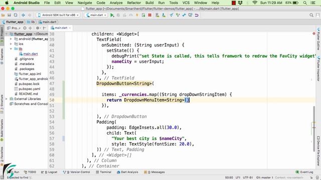 Flutter DropdownButton Tutorial: Dropdown Menu Item List for beginners: Flutter with Dart #3.4 смотреть онлайн