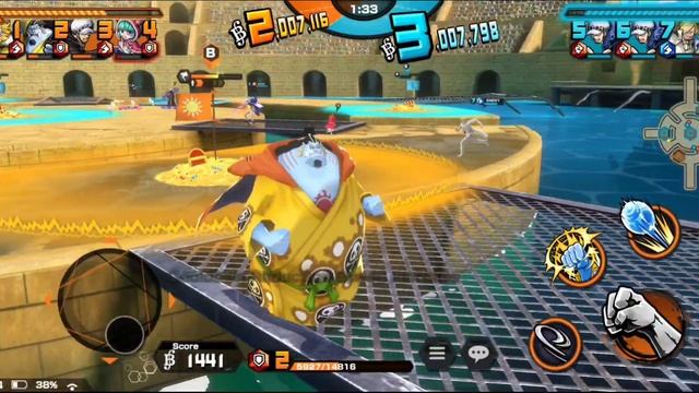 The New Jinbei Gameplay (ONE PIECE Bounty Rush) смотреть онлайн