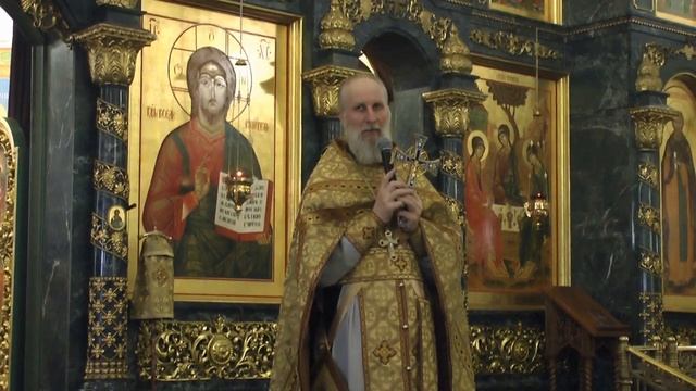 Слово митрофорного протоиерея Николая Малеты на Божественной литургии 29.01.23 смотреть онлайн