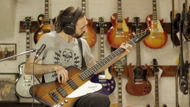 Обзор бас-гитары Gibson Thunderbird IV смотреть онлайн