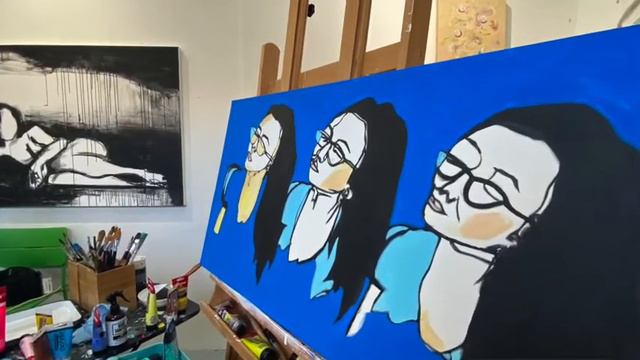 Artist Studio Visit with Rachel Gonzales | Houston Asian American Archive смотреть онлайн