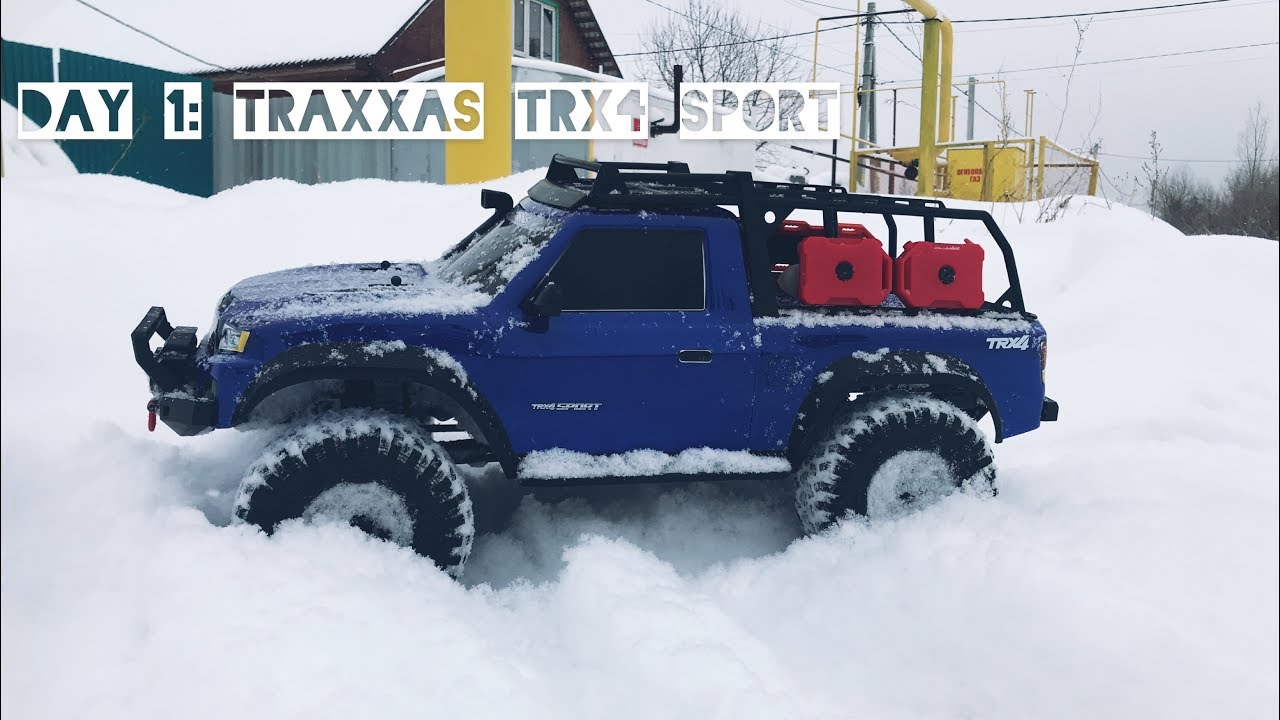 DAY 1: TRAXXAS TRX-4 Sport - City Trip...