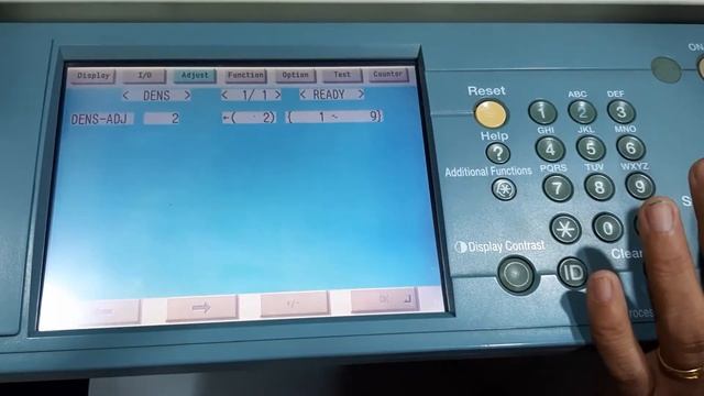 Canon copier light and Dark setting Ir 3225/3300/4570/2830/2870 смотреть онлайн