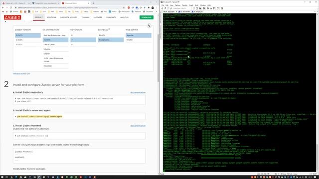 Instalación del servidor de Zabbix - Practica смотреть онлайн