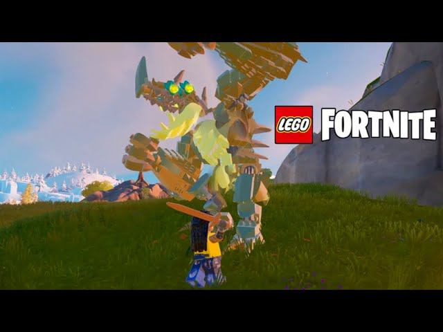 НЕ В ТО МЕСТО НЕ В ТО ВРЕМЯ LEGO Fortnite