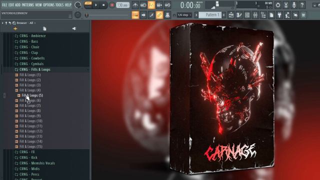 CARNAGE FREE DRUM KIT PHONK V1.0 - T Z N смотреть онлайн
