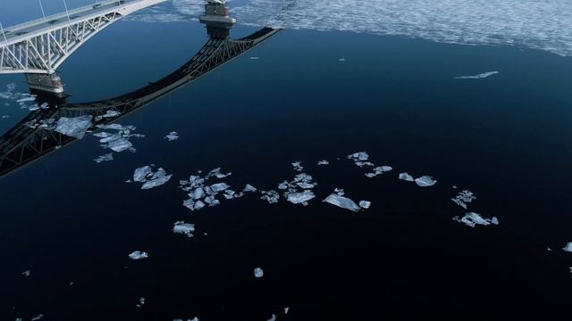 Ледоход в Саратове смотреть онлайн