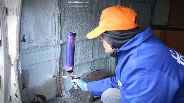 Напыляемый полиуретановый утеплитель Teplis смотреть онлайн