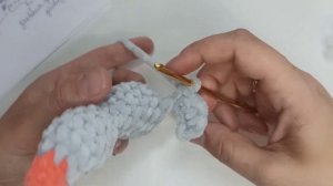 Брелок мини ГУСЬ ОБНИМУСЬ из плюша МК