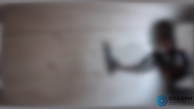 Браширование бруса клееного нейлоновой чашечной щеткой Осборн Д150 с зерном Р46, брашируем дом. смотреть онлайн