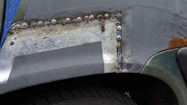 Как заменить порог на Citroen Xantia 2 (часть 11) 27.09.21 смотреть онлайн