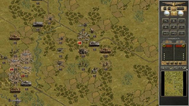 Panzer Corps Kharkov 42 Turns 15-20 Double Rommel Deducter Mod смотреть онлайн