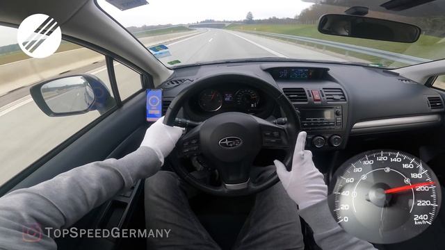 SUBARU CROSSTREK 2.0D AWD "BOXER DIESEL" TOP SPEED DRIVE ON GERMAN AUTOBAHN ? смотреть онлайн